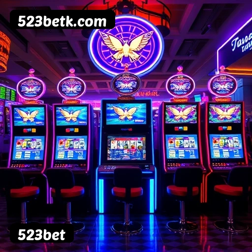 Coleção Premium de Slots 523bet - NetEnt, Pragmatic Play, Evolution